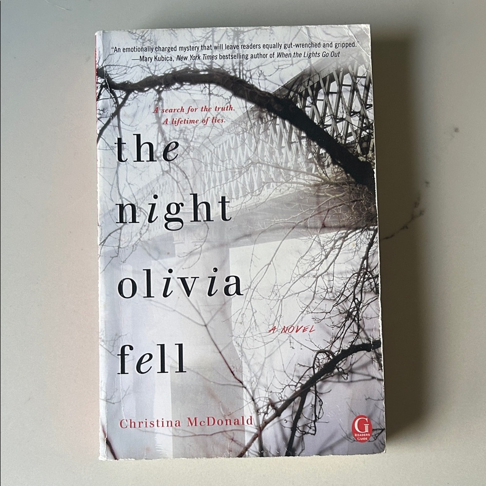 The Night Olivia Fell Book